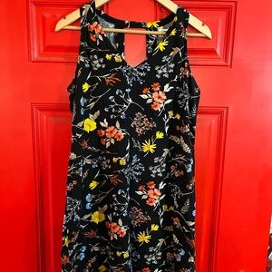 Old Navy floral tunic dress size medium